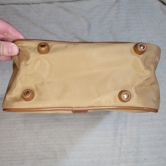 Vintage Samsonite Special Carry On Messenger Shoulder Bag Tote Khaki - Picture 11 of 13